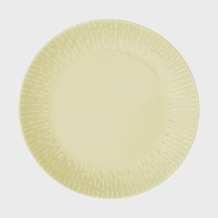 Aida Confetti bord Lemon, Ø24 cm