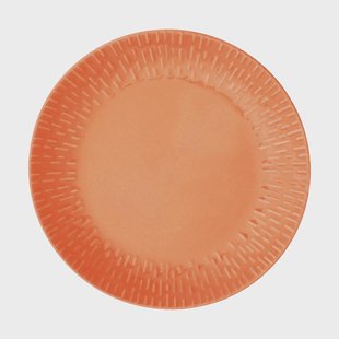 Aida Confetti bord Apricot, Ø24 cm