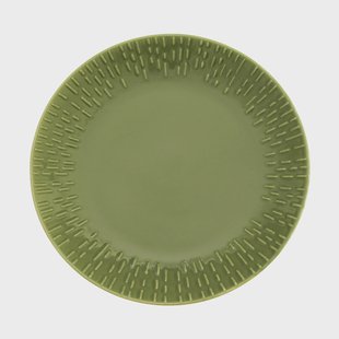 Aida Confetti bord Olive, Ø21 cm
