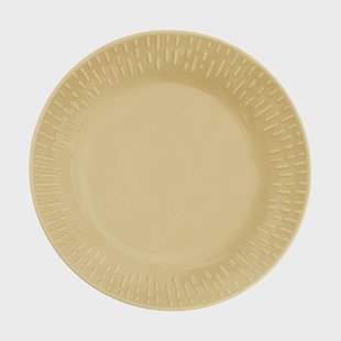 Aida Confetti pastabord Mustard, Ø23 cm