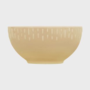 Aida Confetti schaal Mustard, Ø14 cm