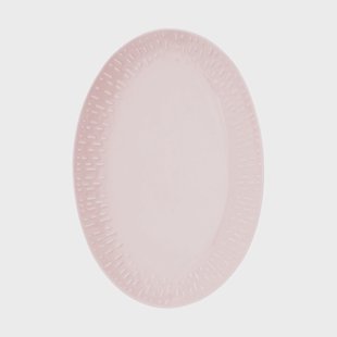 Aida Confetti ovaal bord Candyfloss, 25,5x36 cm