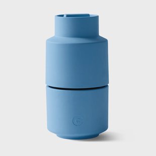 Crushgrind Billund zout- en pepermolen set Zeewater, 12 cm