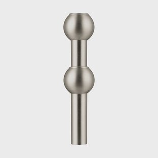 STOFF Nagel STOFF Nagel vaas Geborsteld chroom