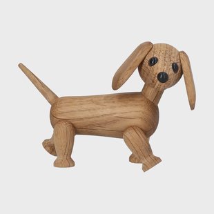 Spring Copenhagen Chico hondfiguur Beige, 10,5x4,8x6,8 cm