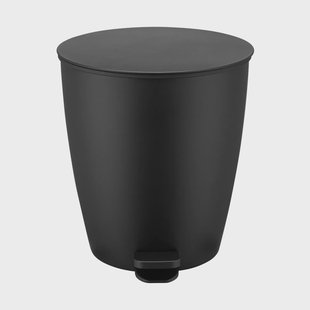 blomus Ava pedaalemmer Zwart, 3 L