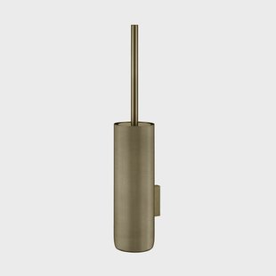 blomus Modo Rof wandbevestigde toiletborstel Messing, Ø8,5x49 cm