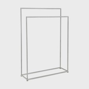blomus Modo handdoekhouder Roestvrij staal mat, 86x60x18,5 cm