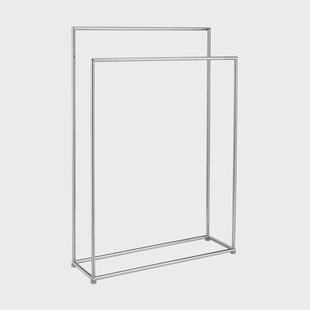 blomus Modo handdoekhouder Roestvrij staal gepolijst, 86x60x18,5 cm