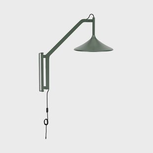 FDB Møbler U18 Hasle wandlamp Olijfgroen, 67,5 cm