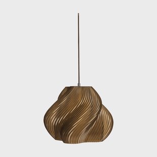 Crème Atelier Soft Serve hanglamp Caramel-chroom, 03, 30 cm