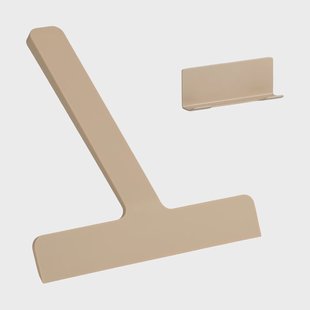 Zone Denmark Ume schraper met houder camel