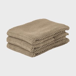 Zone Denmark Zone afwasdoek 3-pack Khaki