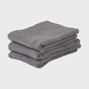 Zone Denmark Zone afwasdoek 3-pack grijs