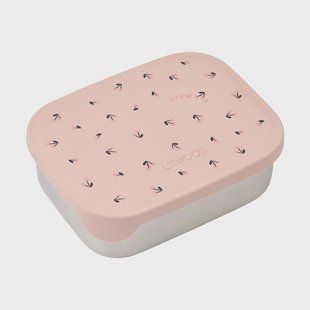 Liewood Arthur lunchtrommel 13,5x17 cm Mini kersenhart-roze