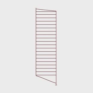 String String vloerpaneel donkerrood, 115x30 cm, 1-pack