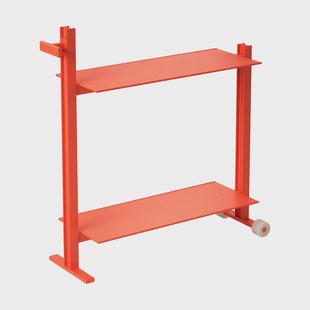 Museum Museum Trolley serveerwagen Oranje, 74,5x77,5x24 cm