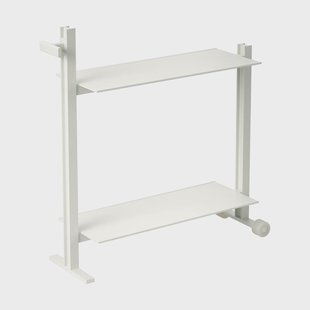Museum Museum Trolley serveerwagen Wit, 74,5x77,5x24 cm
