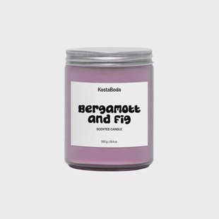 Kosta Boda Mind geurkaars Bergamott & Fig, 550 g
