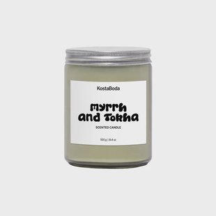 Kosta Boda Mind geurkaars Myrrh & Tokha, 550 g