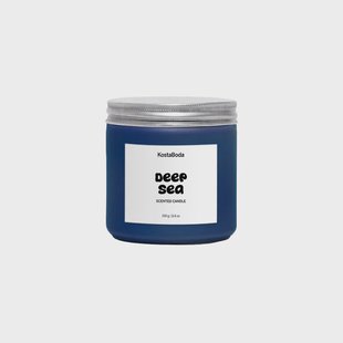 Kosta Boda Mind geurkaars Deep sea, 330 g