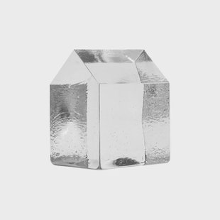 Kosta Boda Kosta huis Transparant, 13,8 cm