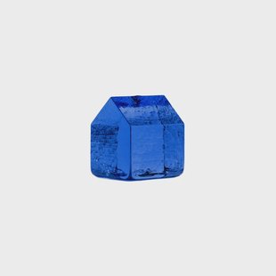 Kosta Boda Kosta huis Blauw, 7,5 cm