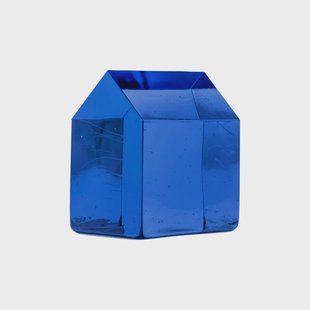 Kosta Boda Kosta huis Blauw, 13,8 cm