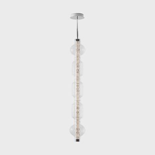 Artemide Alambicco verticale hanglamp 5 glaskappen