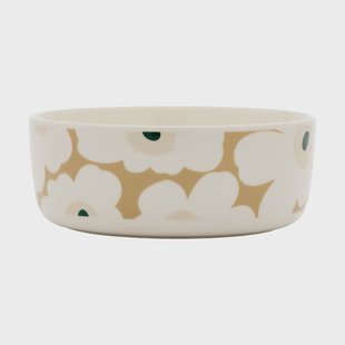 Marimekko Unikko schaal 1,5 l White-beige-light sand-dark green