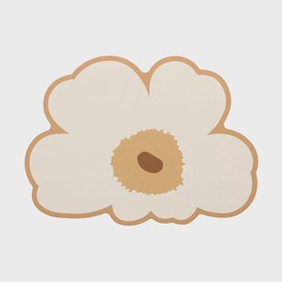 Marimekko Unikko kurken placemat Cork-hay-brown