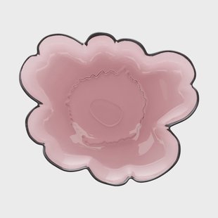 Marimekko Unikko glazen bord 20 cm heide