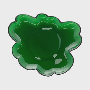 Marimekko Unikko glazen bord 20 cm groen