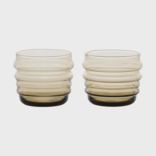 Marimekko Sukat Makkaralla glas 2-pack Brown, 20 cl
