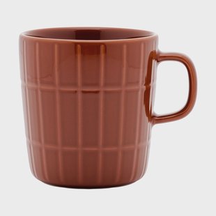 Marimekko Tiiliskivi mok 40 cl Chestnut