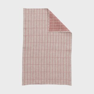 Marimekko Tiiliskivi keukenhanddoek 47x70 cm Off white-chestnut