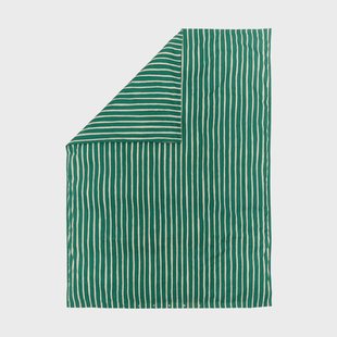 Marimekko Iso Piccolo dekbedovertrek Off white-emerald