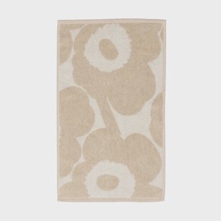 Marimekko Unikko gastenhanddoek 50x30 cm Off white-linnen
