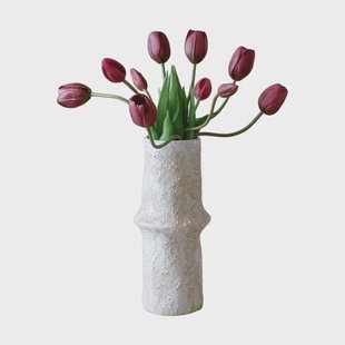 Botané Tulpen kunstboeket Paars, 10 st.