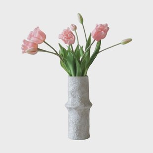 Botané Triumph tulpen kunstboeket Lichtroze, 10 st.