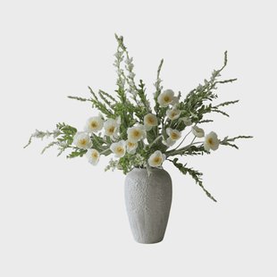 Botané Midsummer Day kunstboeket Klaproos-wilde bloemen 12 st.