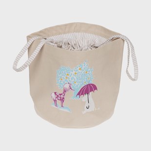 Moomin Arabia Moomin opbergmand Onder de paraplu GOTS, 24 cm