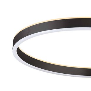 SLV LED vloerlamp One Straight, zwart, 2700/3000 K