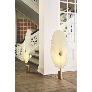 Liris Vloerlamp Messing - GEJST
