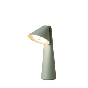 FRANDSEN LED tafellamp Ami, groen, 32 cm, dimbaar