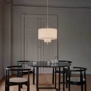 NEW WORKS hanglamp Margin, Ø 50 cm, wit, E27