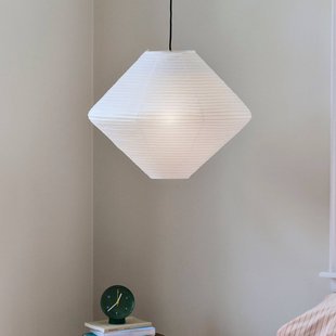 HAY kap Diamond, Ø 60 cm, wit, papier/bamboe