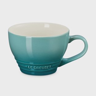 Le Creuset - Grote Cappuccino Mok Bleu Riviera 0,4l