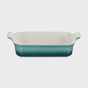 Le Creuset - Heritage Ovenschaal rechthoekig Bleu Riviera 26 x 19 cm
