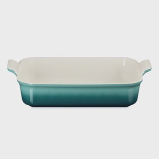 Le Creuset - Heritage Ovenschaal rechthoekig Bleu Riviera 32 x 24 cm